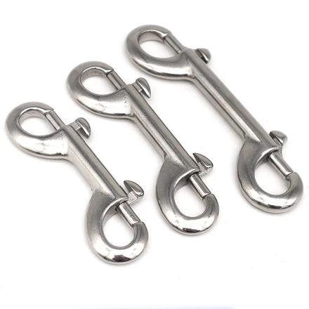 Premium Quality S.SN19-12.85 Stainless Steel 304 316 Safety Hook D Ring Various Applications High Premium Stainless Steel Hook