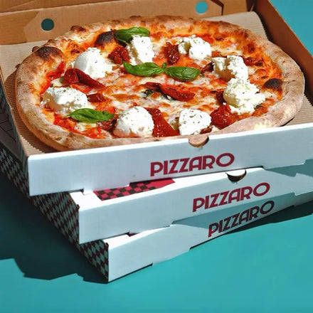 Recyclable Fast Food Pizza Hot Dog Paper Box French Fries Crepe Fried Chicken Bakery Disposable Food Packaging Cookie Packaging