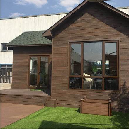 Wholesale 219X26 wpc wall panel outdoor exterior Fluted Wpc Wall Panel Exterior Cladding Plastic Composite Wall Board