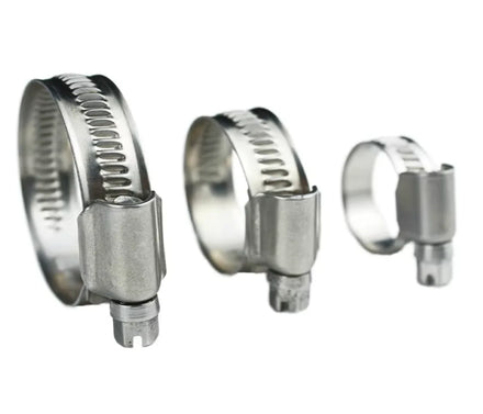 Wholesale Customized Size Heavy Duty 304 German Type Stainless Steel Hose Clamp Metric System from China