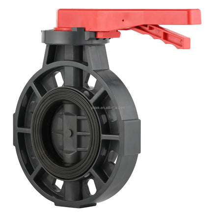 Pntek High Performance DN50 Valve DN100 PVC Turbine Wafer butterfly Valve - Suitable for a Variety of Industrial Scenarios