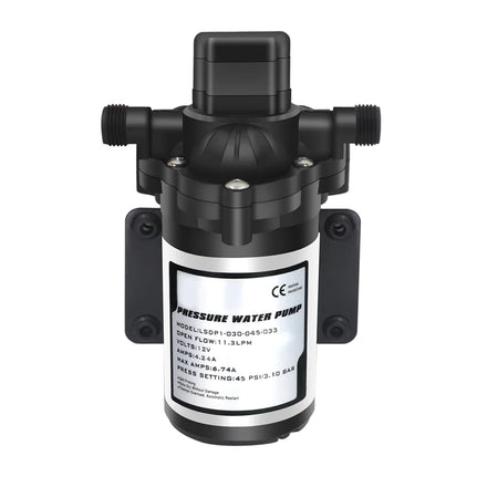Mambaflo Diaphragm Pump for Recreational Vehicle Diaphragm Pump for Motorhome 33 Series 4.0GPM/15LPM Dc 12V 1/2''-14mnpt