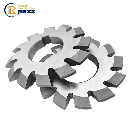 CNC HSS Module Gear Milling Cutter 8PCS M1-M8 Set PA20 Degree Involute Gear Cutting Tools