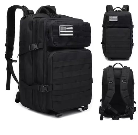 Factory Manufacturer Custom Waterproof Hiking Sports Hunting 45L Gym Trekking Molle Fitness Oxford Tactical Backpack