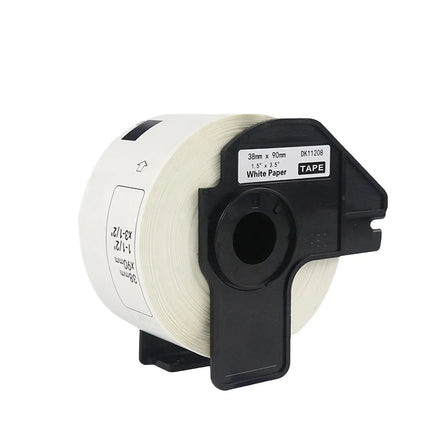 Tatrix DK11218 DK-11218 DK Black on White Shipping Label Thermal Paper Shipping Label Roll for Brother QL 1000 Series Printer