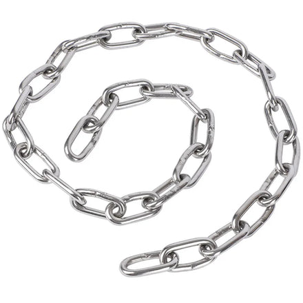 316 304 Stainless Steel Chain Swing Guardrail Anti-Theft Clothesline Long Short Link Pet Chain Lifting for Security Utility