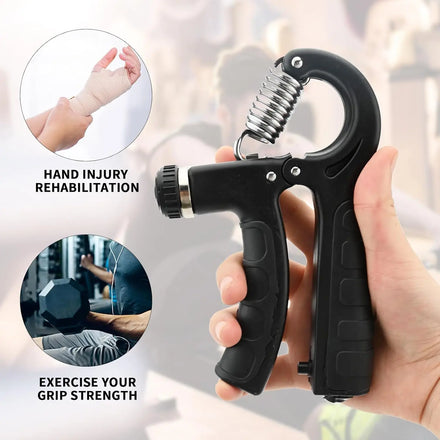 Fitness Heavy Adjustable Resistance Gymnastic Hand Grip with Counter