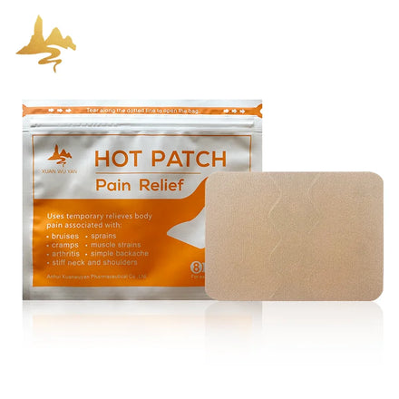 Chinese Suppliers ISO Certification Herbal Heat Disposable Transdermal Pain Relief Hot Patch