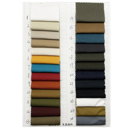 A1161 New 150cm Width 270gsm Super Soft Comfortable Cotton Fabric Anti-Static Woven Solid Twill 100% Cotton Fabric
