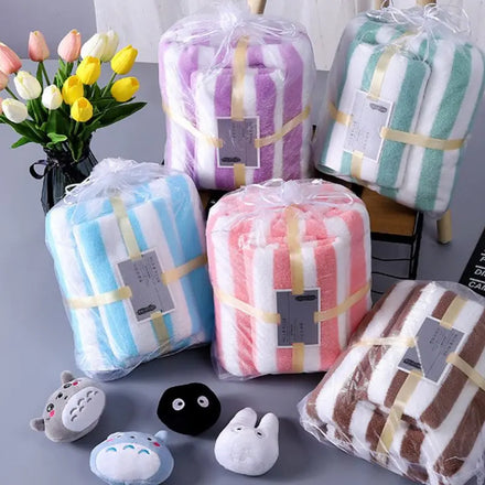 Best Seller Luxury Microfiber Bath Towel Quick Drying Water Absorbent Adult Coral Velvet Sports Adults Bath Towel Sets