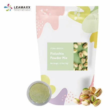2026 Best Selling Leamaxx Taiwan Light Green Pistachio Powder for Bubble Tea Ingredients 1kg Bag 18 Months Shelf Life Supplier