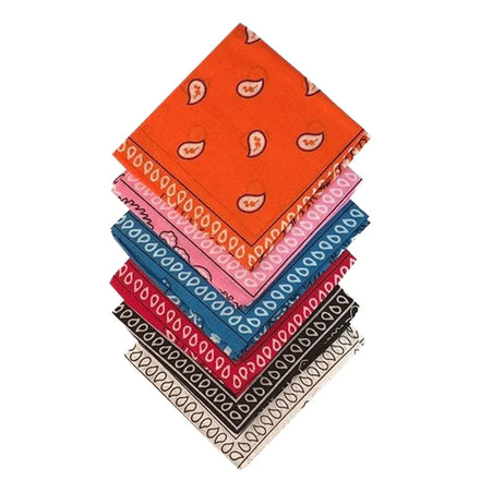 Fast Delivery Cheap Price Fashion Women Scarf Square Print Custom Paisley Fabric Sport Headwear Bandana