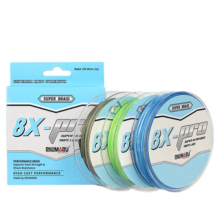 Custom 8x Pro 8 Strand 150m UHMWPE Premium Fishing Line Strong High Density Pe Competition Line for Freshwater Manufacturer
