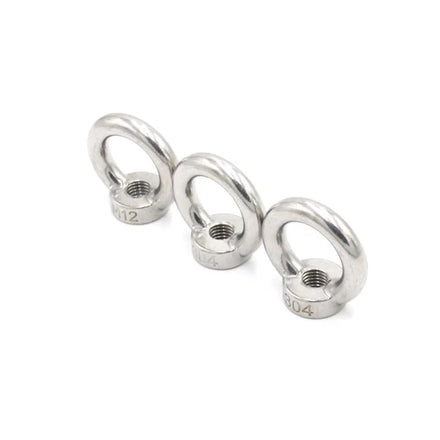 Polished Stainless Steel 201/304/316 M6-M30 Nuts Lifting Eye Nut Bolt Ring Nut and Lug Finished Product