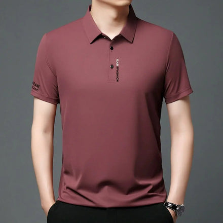 OEM custom logo embroidery printed design cross-border summer lapel short-sleeved T-shirts skin-friendly POLO shirts