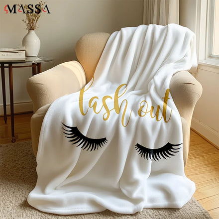 MASSA Wholesale Fluffy Cotton Eyelash Blanket Lash Bed Extensions Salon Tools for Eyelash Room