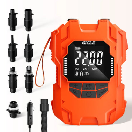 Battery Powered 22PSI SUP Boards Pump Use for Paddle Boards Inflatable Boats Inflatable Tents