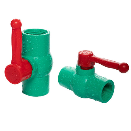 2025 Durable PVC Ball Valve Socket/Threaded Ends 1/2 to 4 Valve - Ideal for Industrial and Household Use