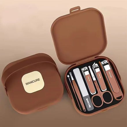 MASSA Professional Pedicure Set 7pcs Superior Manicure & Nail Clipper Kit Personal Care Beauty Grooming Set