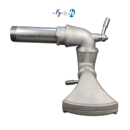 High Pressure Three-bend Duckbill Nozzle Sprinkler Truck Forward Cleaning Nozzle Sprinkler Accessories