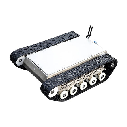 Rubberized Silicone Tracks Robot with IP65 Protection for Inspection and Delivery