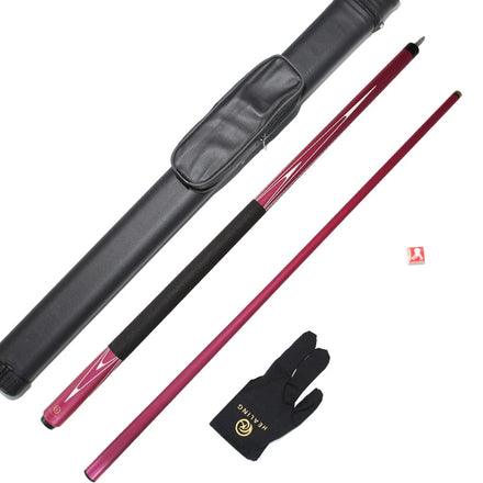1/2 Split Fiberglass Carbon Fiber Shaft Billiard Pool Cue-Stainless Steel Joint Break Cue Factory Direct High Performance Design