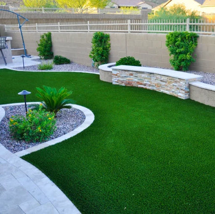 High-Density Artificial Grass for Indoor and Outdoor Landscaping Synthetic Lawn with 50mm-60mm Pile Height Garden Grass