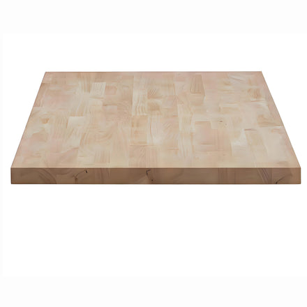 Unique Beauty Durability Natural Straight Wood Kitchen Counter tops Butcher block square wood top for Laundry room