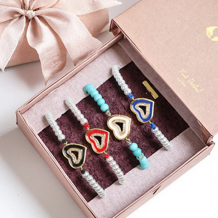 2025 Newest Woven Pearl Bracelet for Women Spiritual Beaded Jewelry Elegant Gift