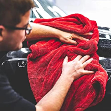 Edgeless 80/20 Blend 1300 GSM Car Microfiber Drying Towel 60*90cm Cleaning Cloth