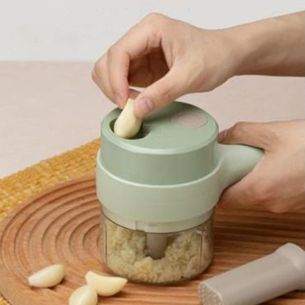 New Plastic Food Processor Hand Manual Multi-Functional Kitchen Blade Tools Food Chopper Meat Vegetables Fruits Nuts