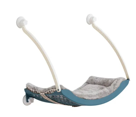 Hanging Cat Hammock Removable Cushion With Suction Cup for Balcony Window Cat Hammock Bed