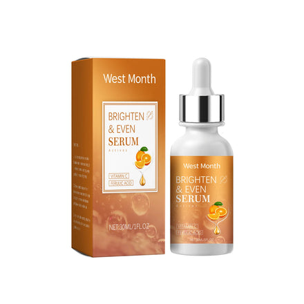 West Month Vitamin C Brightening Facial Serum Nourishes and Moisturizes Skin to Improve Dark and clear Facial Skin 30ml
