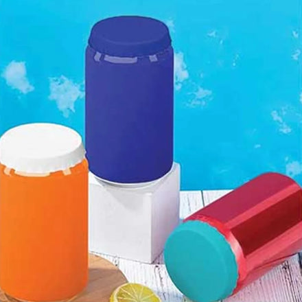 Printable Logo Sale Bottle Spill Proof Sealer 6 Pack Silicone Soda Can Lid Covers