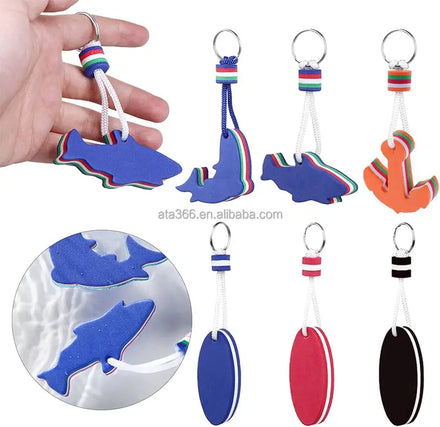 Customize Eva Floating Keyfobs Personalize Safety Keychains for Boat Foam Custom logo Float Keyrings Water Keychain