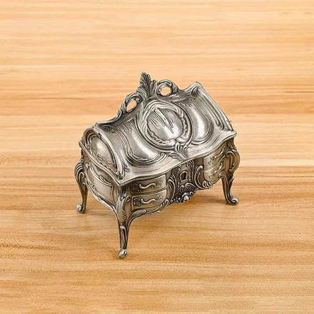 Custom or Standard Metal Jewelry Box Good Price Unique Piano Accessories Organizer for Rings Earrings Gemstones