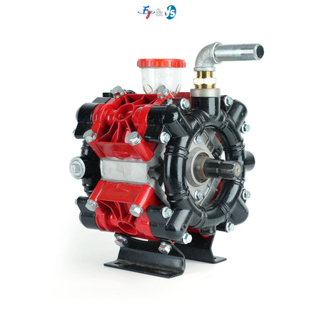 Agricultural Sprayer Diaphragm Pump Stainless Steel Four-cylinder Diaphragm Pump Control Pump to Protect the Pump Cylinder
