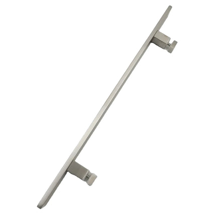 Custom square Stainless Steel 304 Glass Door Handle Manufacturer Modern Home Entry Wooden Door Handle Low MOQ
