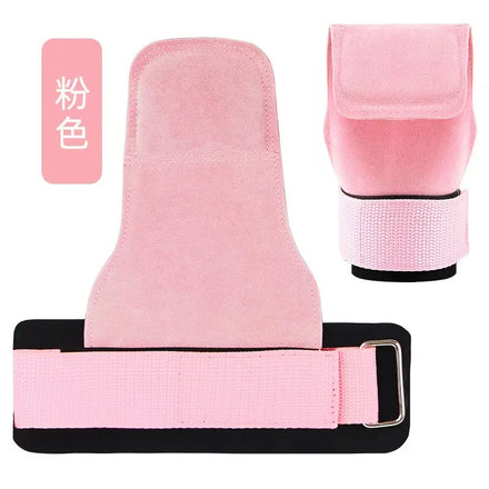 Lifting Straps Car Tire Grade Rubber PVC Wrist for Shrugs Deadlift Unisex Neoprene Padded Support Gym Palm Guard
