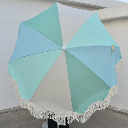 Luxury Wedding Mandap Canopy - Handcrafted Double Layer Indian Umbrella with Brass Frame for Beach Weddings & Hindu Festivals