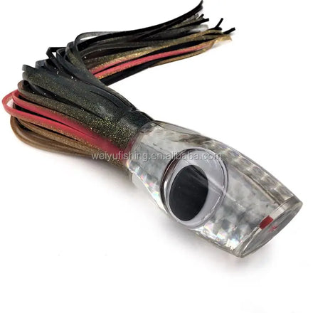 Fishing Trolling Lure Slant Resin Head Octopus Squid LureTargeting Marlin Tuna Mahi Wahoo Sailfish Big Game for Sea Bass Salmon