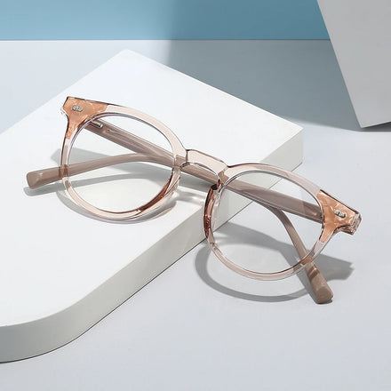 Women Blue Ray Blocking Prescription Eyeglasses Frames Anteojos De Optica Computer Glasses