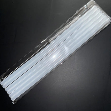 New Promotional 7 pcs in Pack Tritan / PE Drinking Straws with Straw Cleaner in dia 10 mm for 30 oz /40 oz Stanley Tumblers Cups