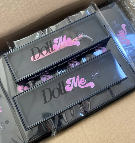 2025 Luxury Single Tweezer Box Lash Cases Private Label Eyelash Tweezer Box With Glue and Tweezers Lash Book Packaging