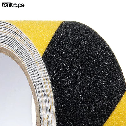 Custom PVC Anti-Skid Ladder Floor Staircase Tape Frosted Black Emery Waterproof Warning Skateboard Tape Single Sided Adhesive