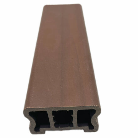 UV-resistant Fire Retardant Eco-Friendly Wood-Plastic Composite Pipes for Outdoor Wooden Handrails Railings in Villa Apartment