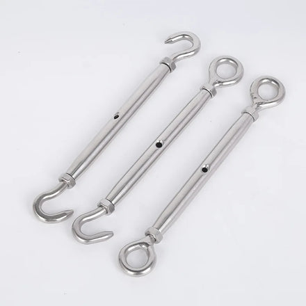 OO/OC/CC Type Stainless Steel Turnbuckle Screw Closed Body Wire Rope Bolt Tightening Puller for Heavy Industries