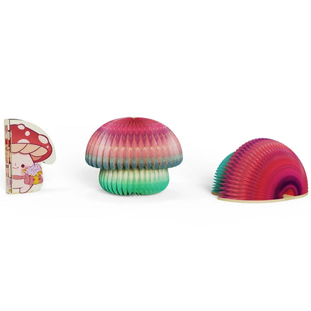 OEM Mini Folding Paper Mushroom Lamp Smart Sensor Stationary Gift Sets for Bedroom Decoration New Product Promotion Plug-In