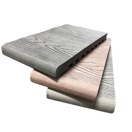 Modern Anti-Slip Teak Deck Flooring New WPC Co-Extrusion Technology Wood Plastic Composite for Basement Warehouse Kitchen