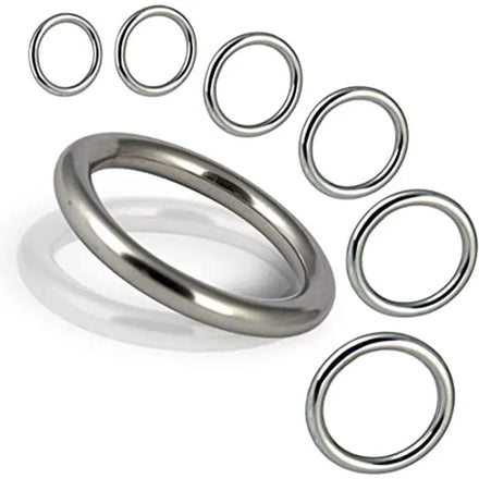 Wholesale Manufacturer's 316 Stainless Steel O-Ring Hand Pull Ring Seamless Solid Circle Polished 304 Steel Carton Packing